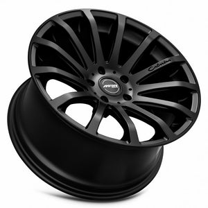 MRR HR9 Matte Black 18x9.5 +20 5x114.3mm 73.1mm - Wheelwiz