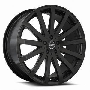 MRR HR9 Matte Black 19x8.5 +45 5x112mm 66.6mm - Wheelwiz