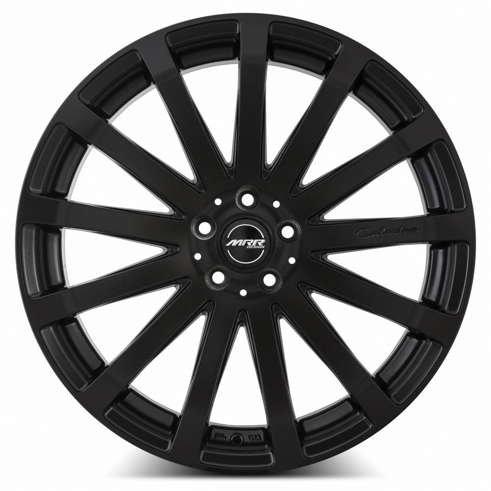 MRR HR9 Matte Black 20x8.5 +25 5x112mm 66.6mm