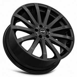 MRR HR9 Matte Black 20x8.5 +20 Custommm 66.6mm - Wheelwiz