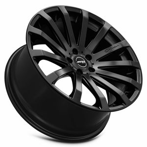 MRR HR9 Matte Black 20x9.5 +20 Custommm 66.6mm - Wheelwiz