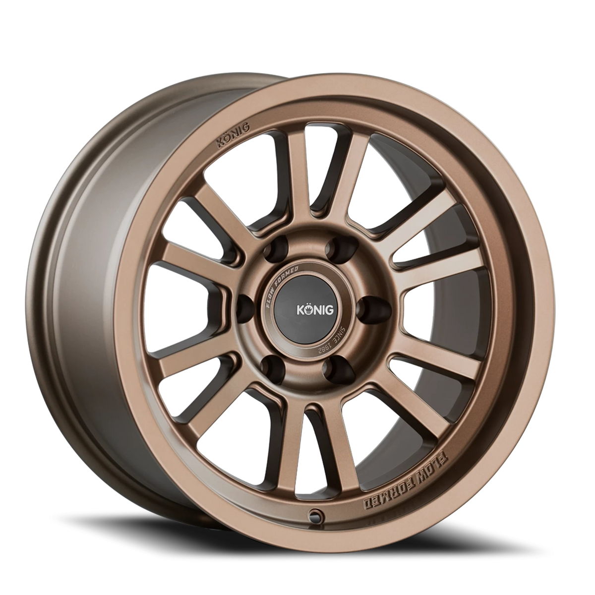 Konig HT1 Satin Bronze 17x8.5 -6 6x139.7mm 106.1mm - Wheelwiz