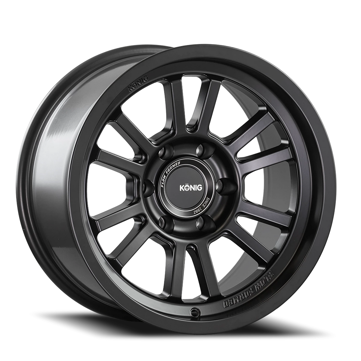 Konig HT1 Matte Black 18x9 0 5x127mm 71.5mm - Wheelwiz