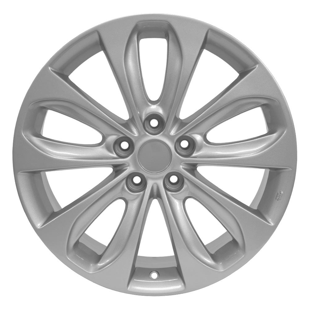 OE Wheels Replica HY02 Silver 18x7.5 +48 5x114.3mm 67.1mm