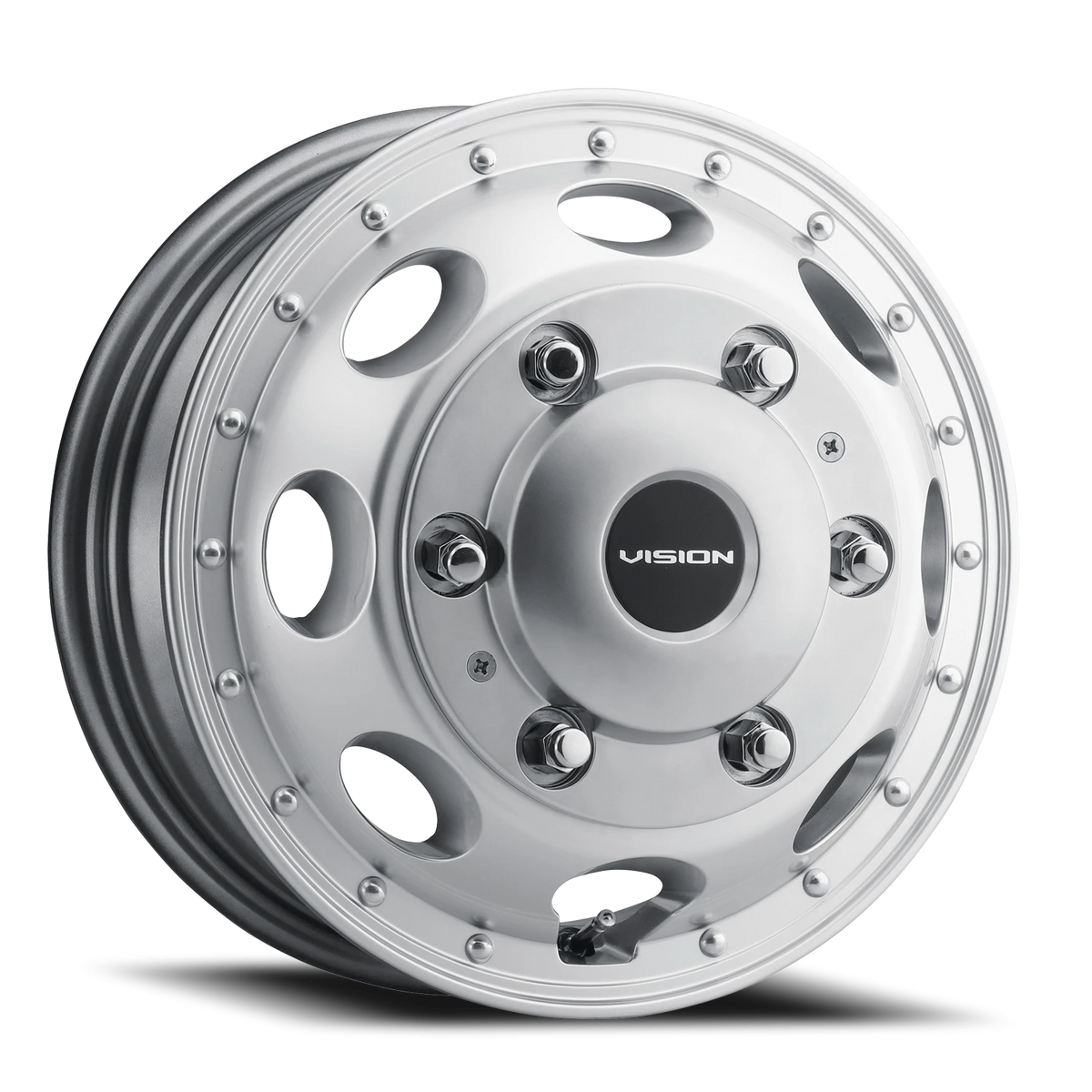 Vision Wheel 181Z Hyper Silver 16x5.5 +120 6x205mm 161.1mm - Wheelwiz