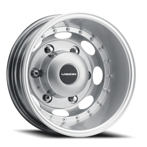 Vision Wheel 181Z Hyper Silver 16x5.5 -126 6x205mm 161.1mm - Wheelwiz