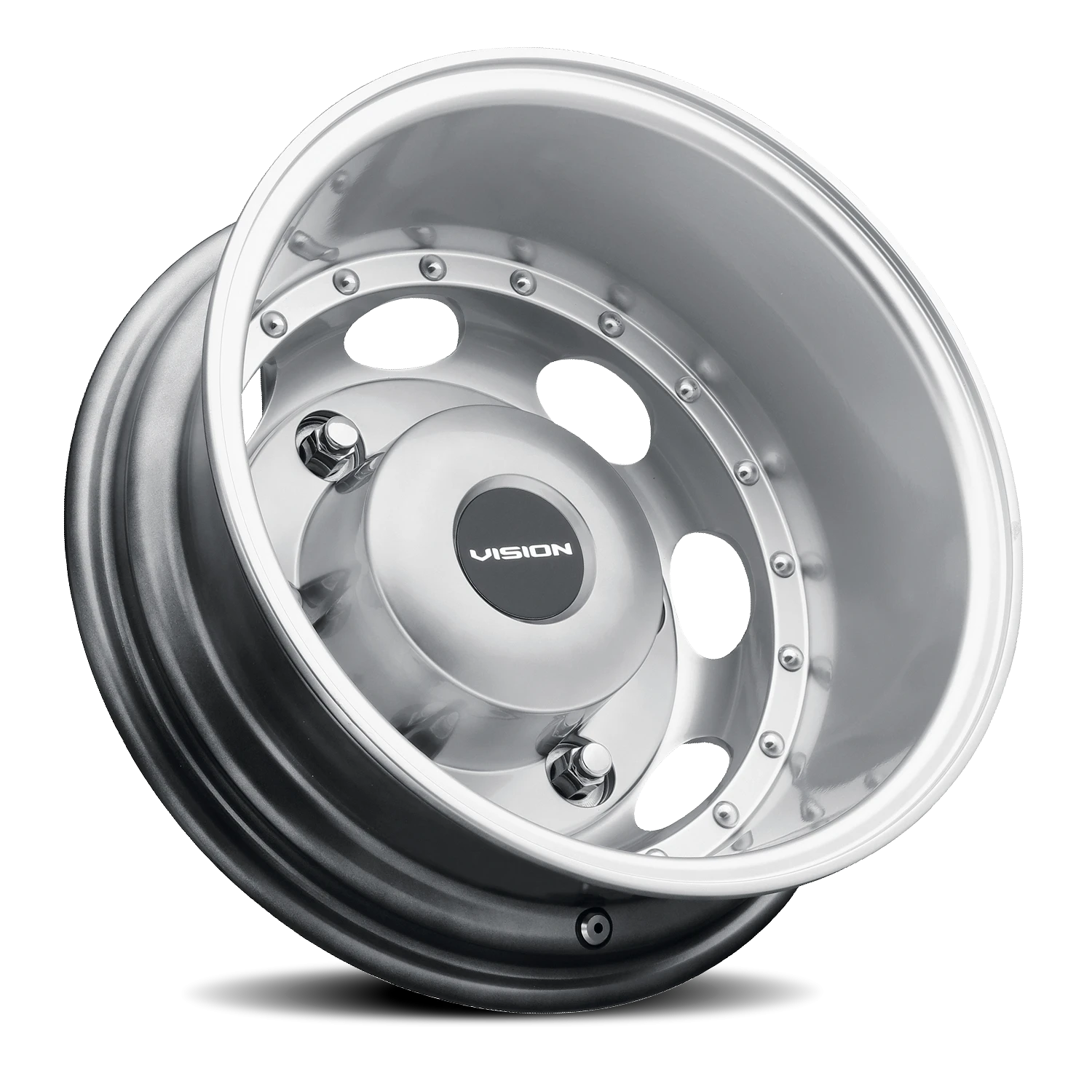Vision Wheel 181Z Hyper Silver 16x5.5 -126 6x205mm 161.1mm - Wheelwiz