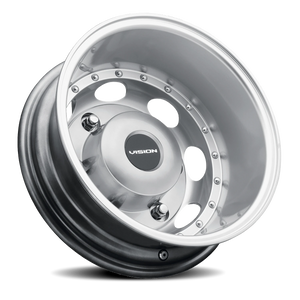 Vision Wheel 181Z Hyper Silver 16x5.5 -126 6x205mm 161.1mm - Wheelwiz