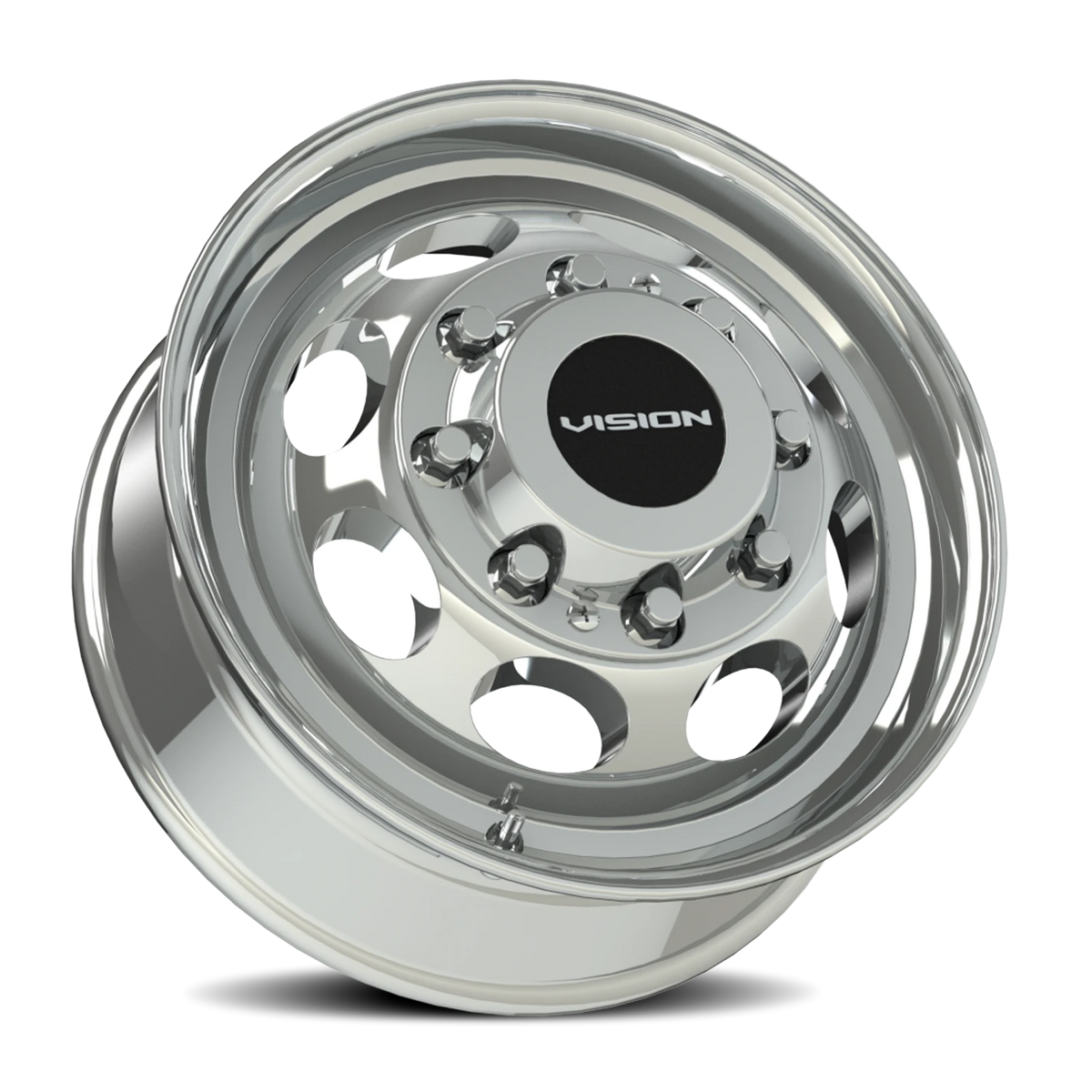 Vision Wheel 181Z Chrome 19.5x6.75 +102 8x165.1mm 116.7mm - Wheelwiz