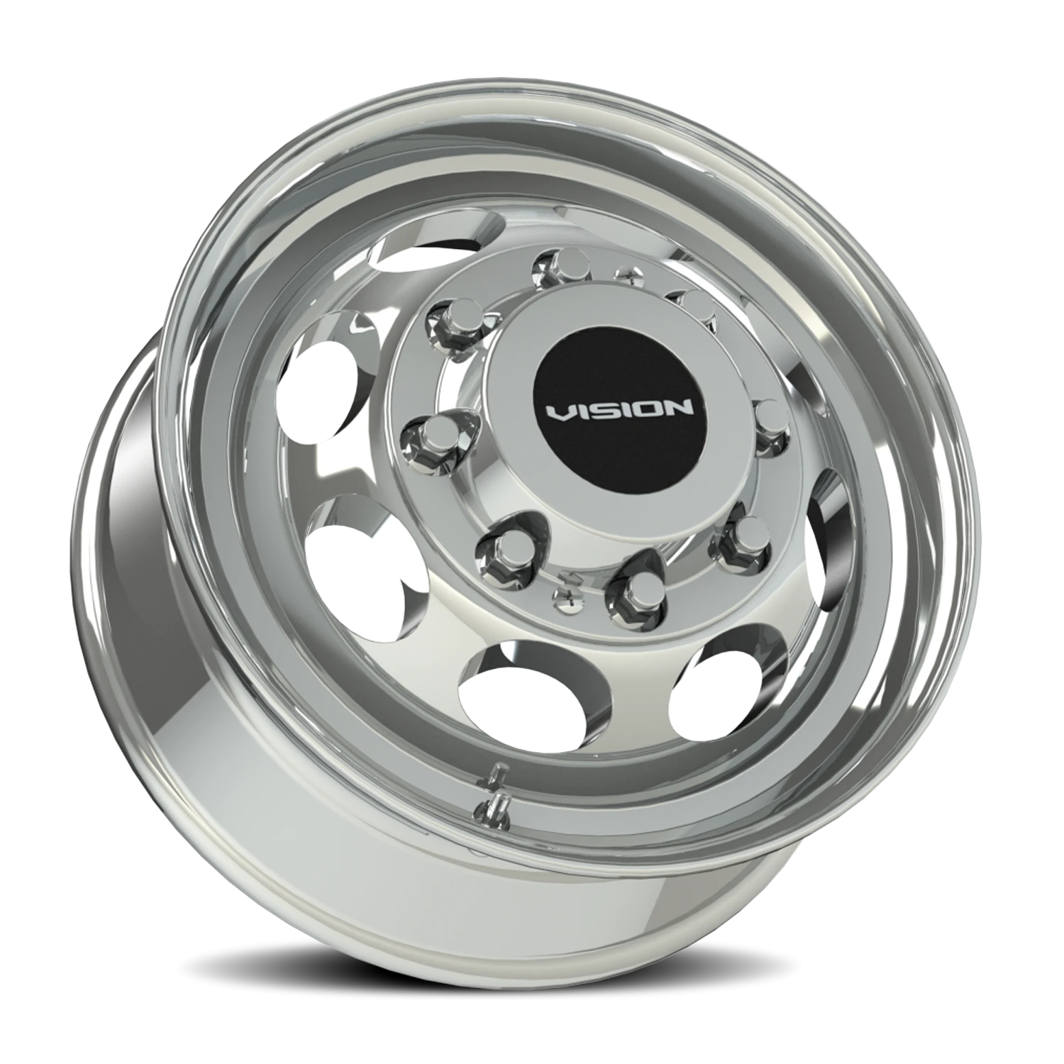 Vision Wheel 181Z Chrome 19.5x6.75 +102 8x165.1mm 121.4mm - Wheelwiz