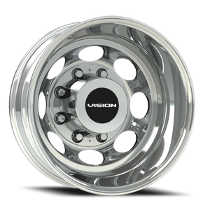Vision Wheel 181Z Chrome 19.5x6.75 -143 8x165.1mm 121.4mm - Wheelwiz
