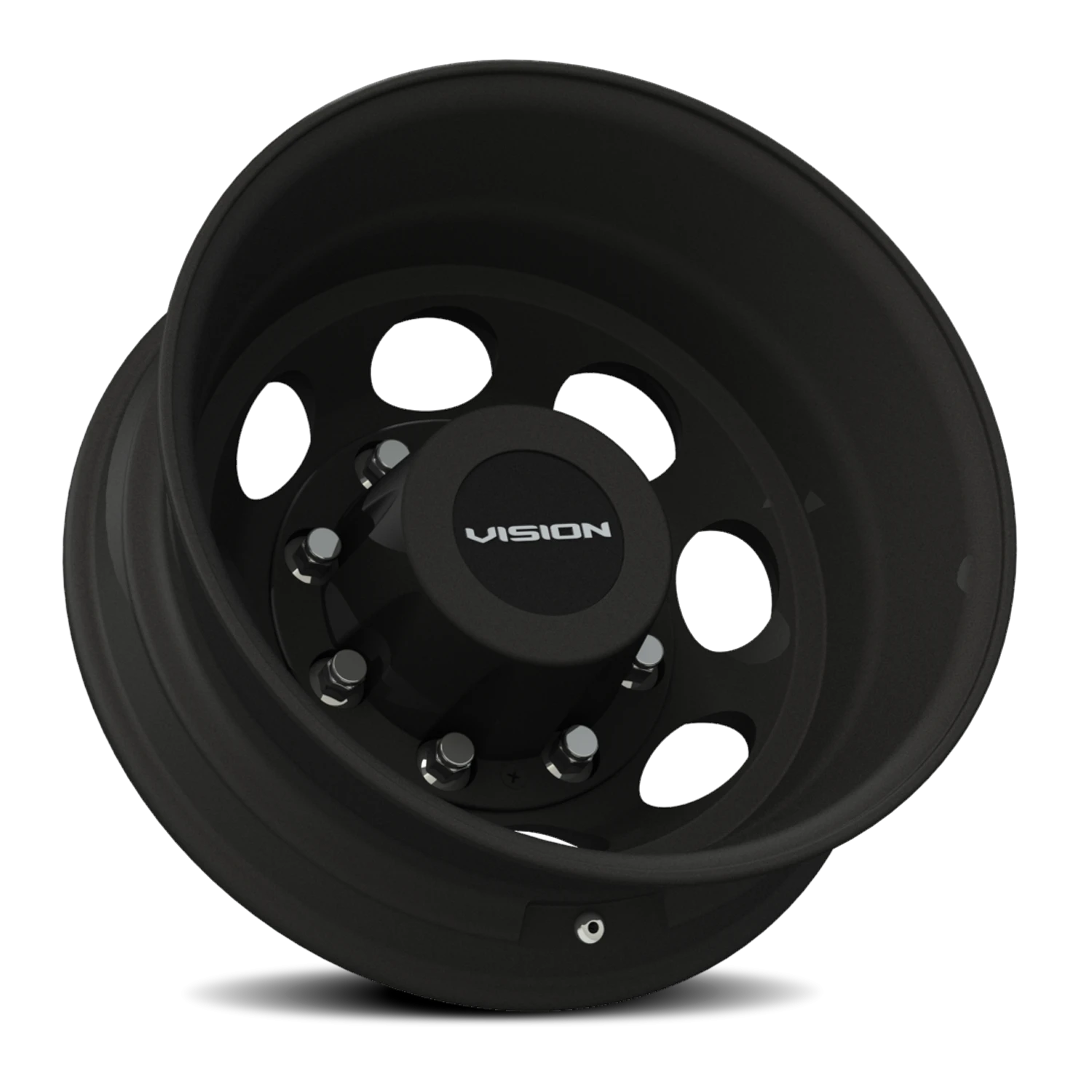 Vision Wheel 181Z Matte Black 19.5x6.75 -143 8x170mm 125.2mm - Wheelwiz