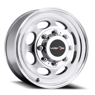 Vision Wheel 181Z Machined 19.5x6.75 +102 8x165.1mm 116.7mm
