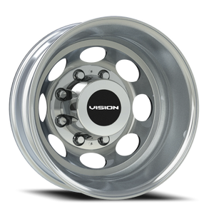 Vision Wheel 181Z Machined 19.5x6.75 -143 8x165.1mm 121.4mm - Wheelwiz