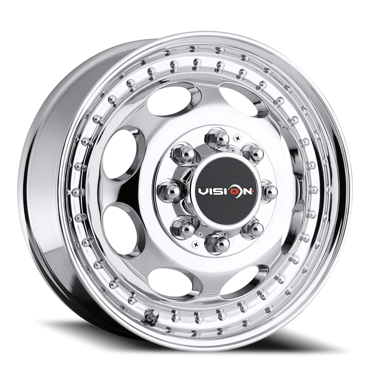 Vision Wheel 181Z Chrome 19.5x6.75 +102 8x200mm 142.1mm - Wheelwiz