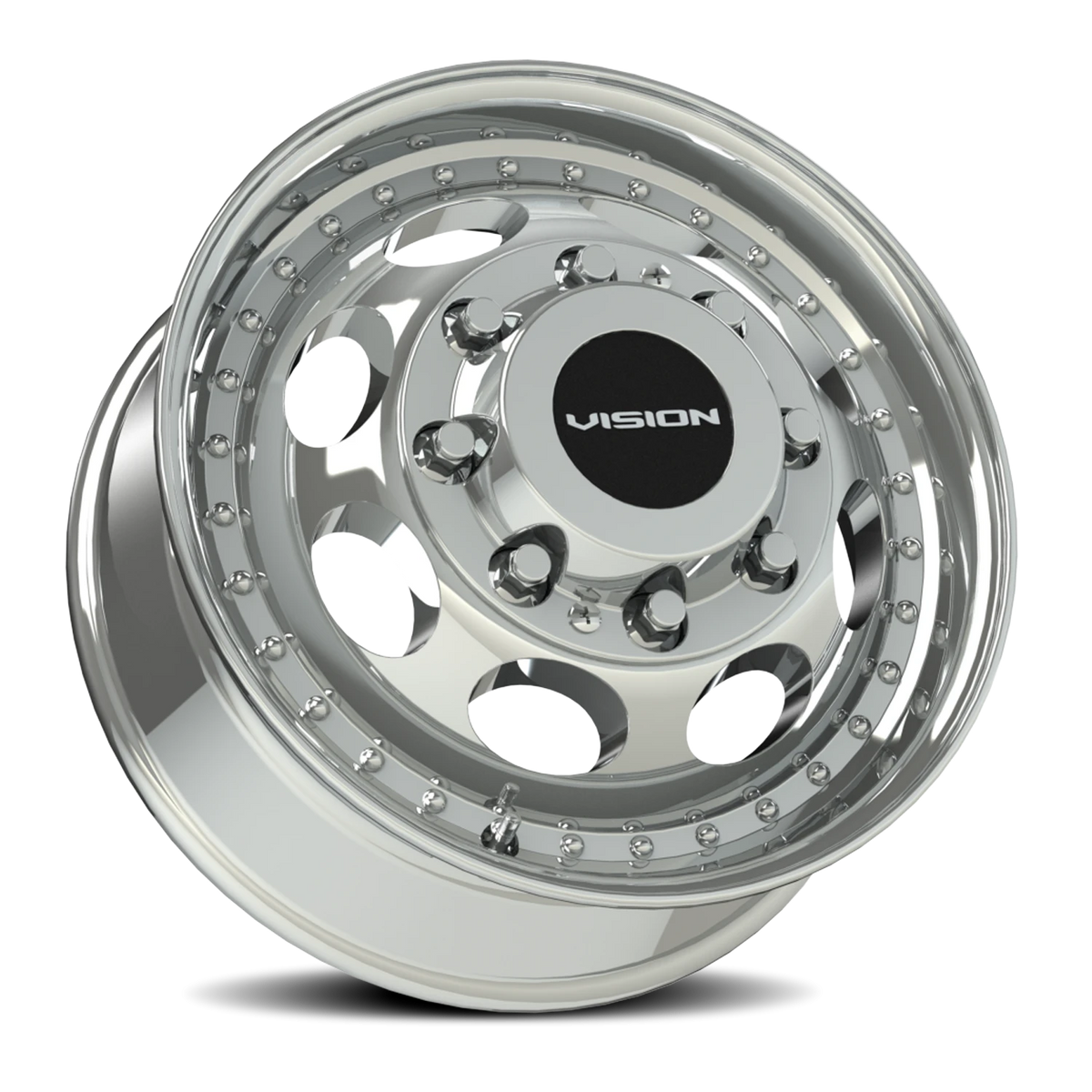 Vision Wheel 181Z Chrome 19.5x6.75 +102 8x200mm 142.1mm - Wheelwiz