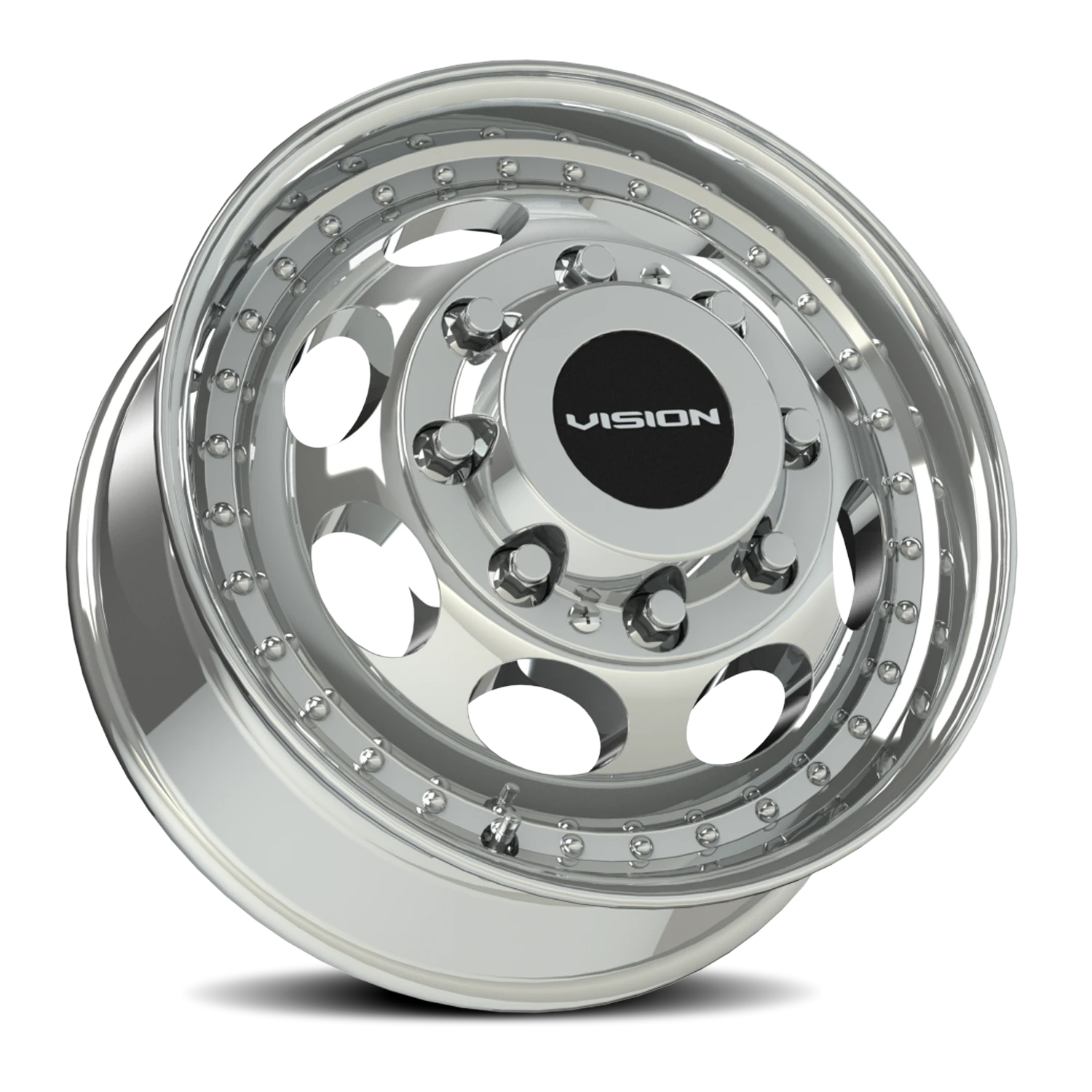 Vision Wheel 181Z Chrome 19.5x6.75 +102 8x170mm 125.2mm - Wheelwiz