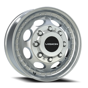 Vision Wheel 181Z Machined 19.5x6.75 +102 8x170mm 125.2mm - Wheelwiz