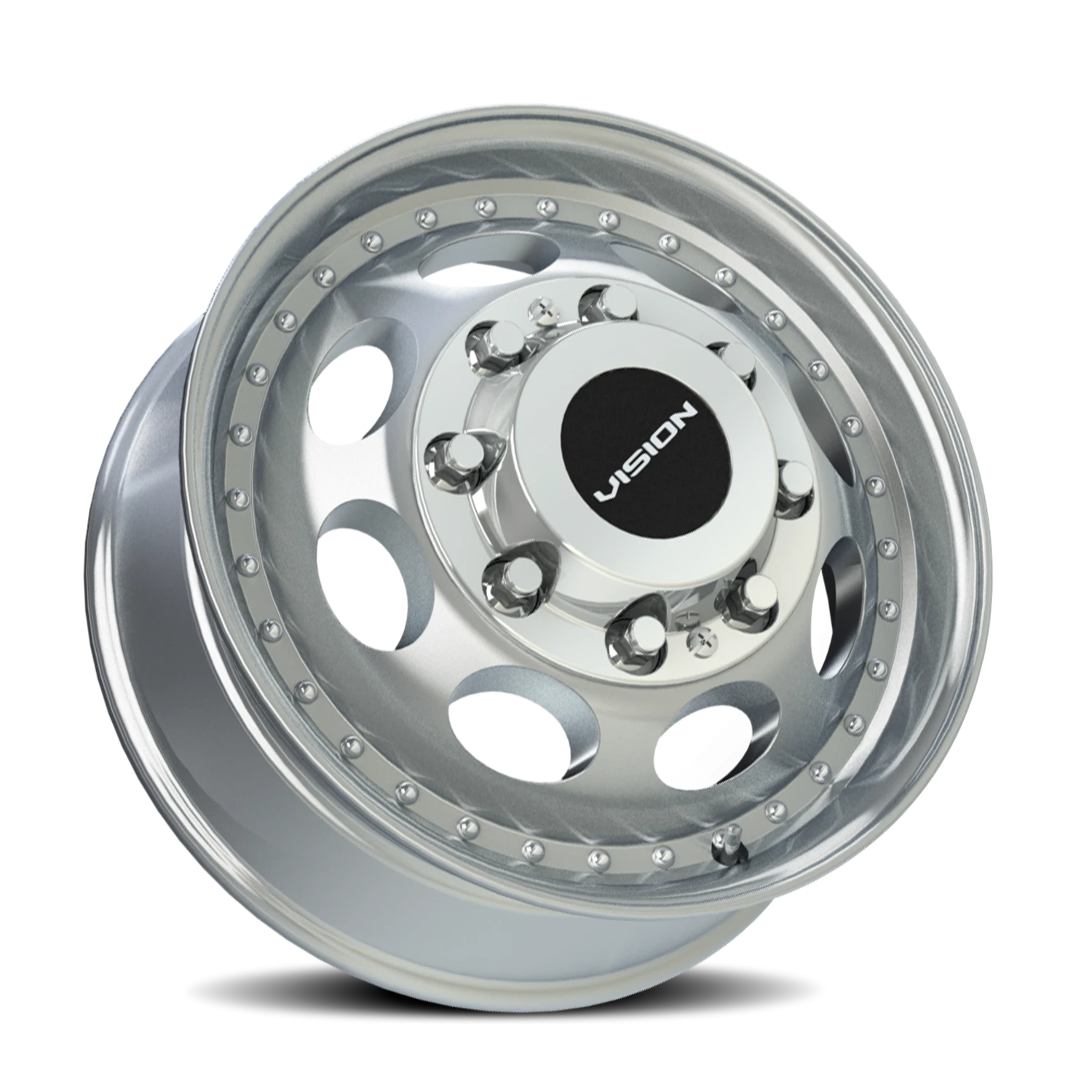 Vision Wheel 181Z Machined 17x6.5 +121 8x170mm 130.8mm - Wheelwiz
