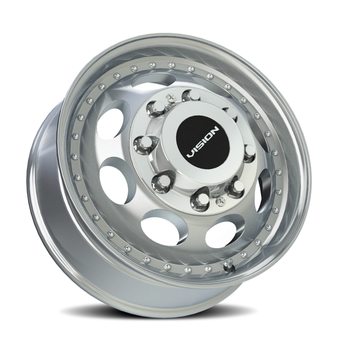 Vision Wheel 181Z Machined 17x6.5 +121 8x200mm 145.5mm - Wheelwiz