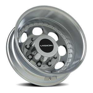 Vision Wheel 181Z Machined 17x6.5 -143 8x165.1mm 125.2mm - Wheelwiz