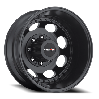 Vision Wheel 181Z Matte Black 17x6.5 -143 8x200mm 145.5mm
