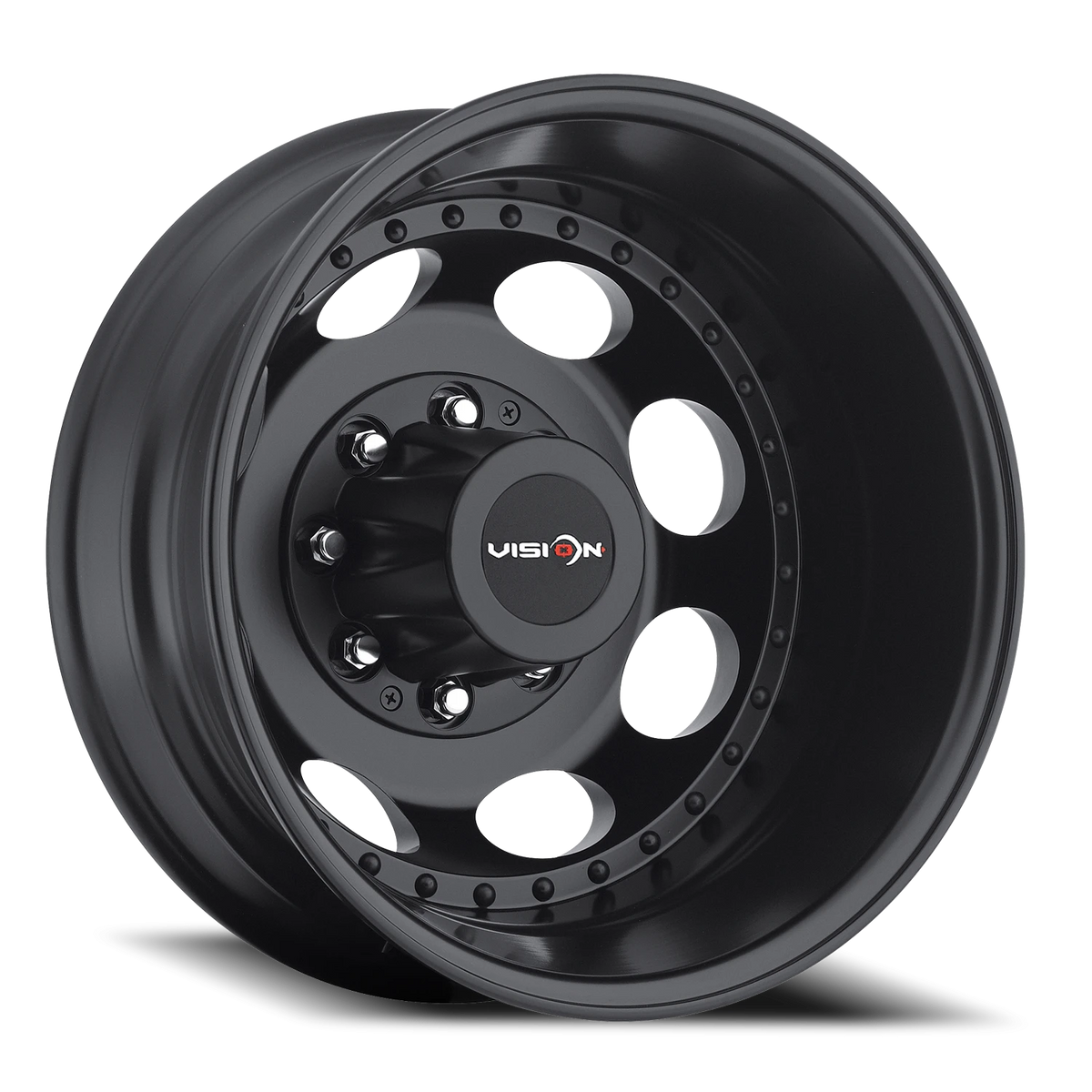 Vision Wheel 181Z Matte Black 19.5x6.75 -143 8x165.1mm 121.4mm - Wheelwiz