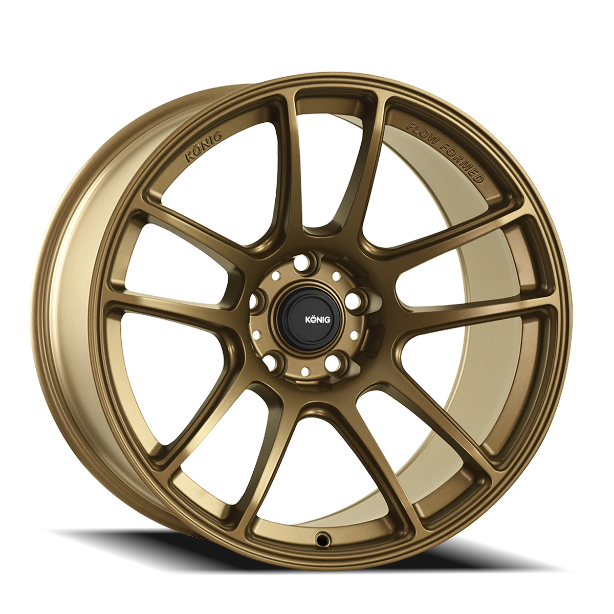 Konig Heliogram Matte Bronze 18x10 +40 5x120mm 72.6mm