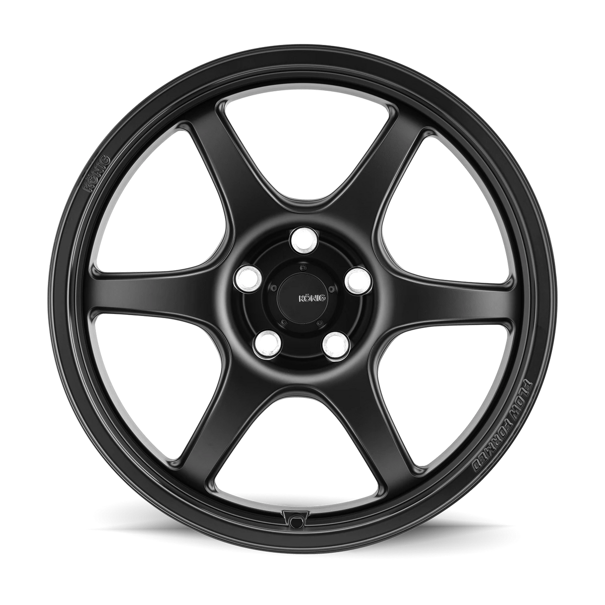 Konig Hexaform Matte Black 18x8.5 +40 5x100mm 73.1mm - Wheelwiz