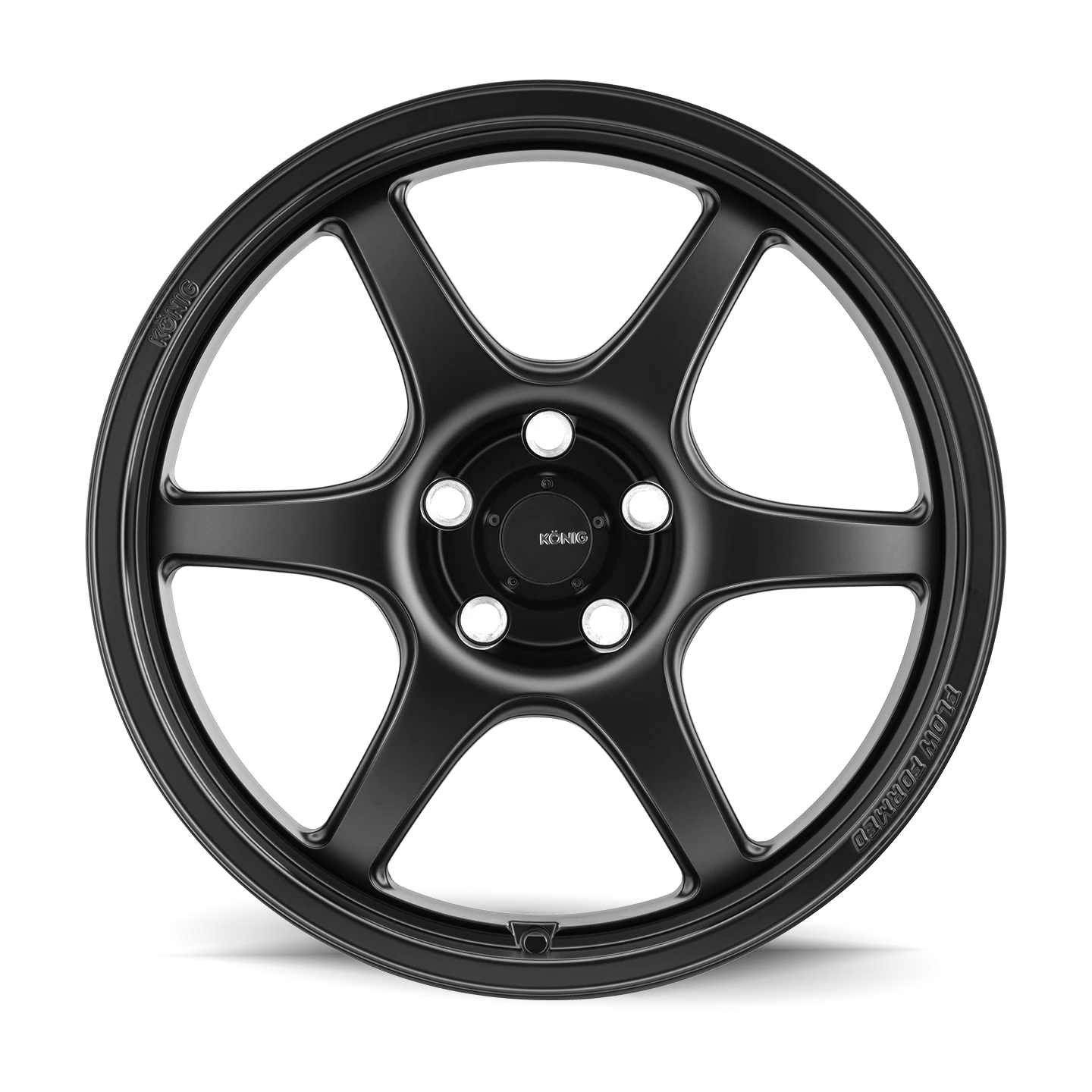 Konig Hexaform Matte Black 18x8.5 +40 5x100mm 73.1mm - Wheelwiz