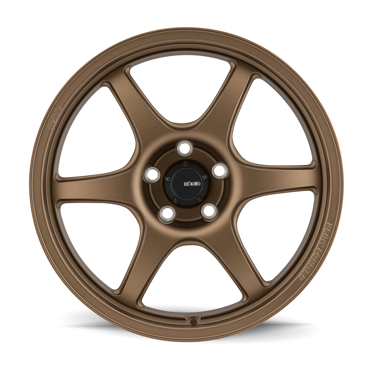 Konig Hexaform Matte Bronze 17x9 +45 4x100mm 73.1mm - Wheelwiz