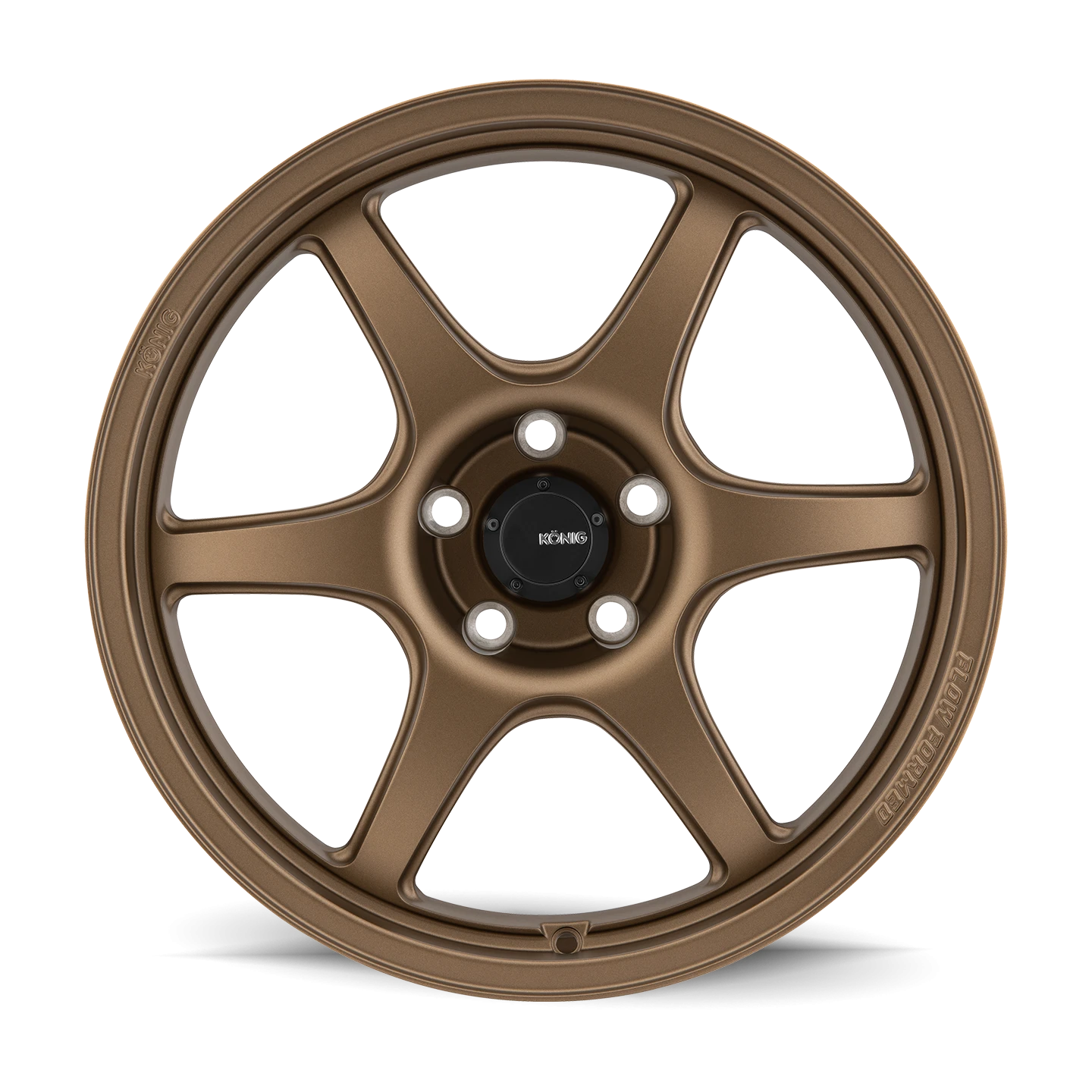 Konig Hexaform Matte Bronze 17x8 +40 5x112mm 66.6mm - Wheelwiz