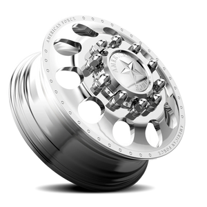 American Force 5 Holes DRW Polished 22.5x8.25 +169 8x210mm 154mm - Wheelwiz