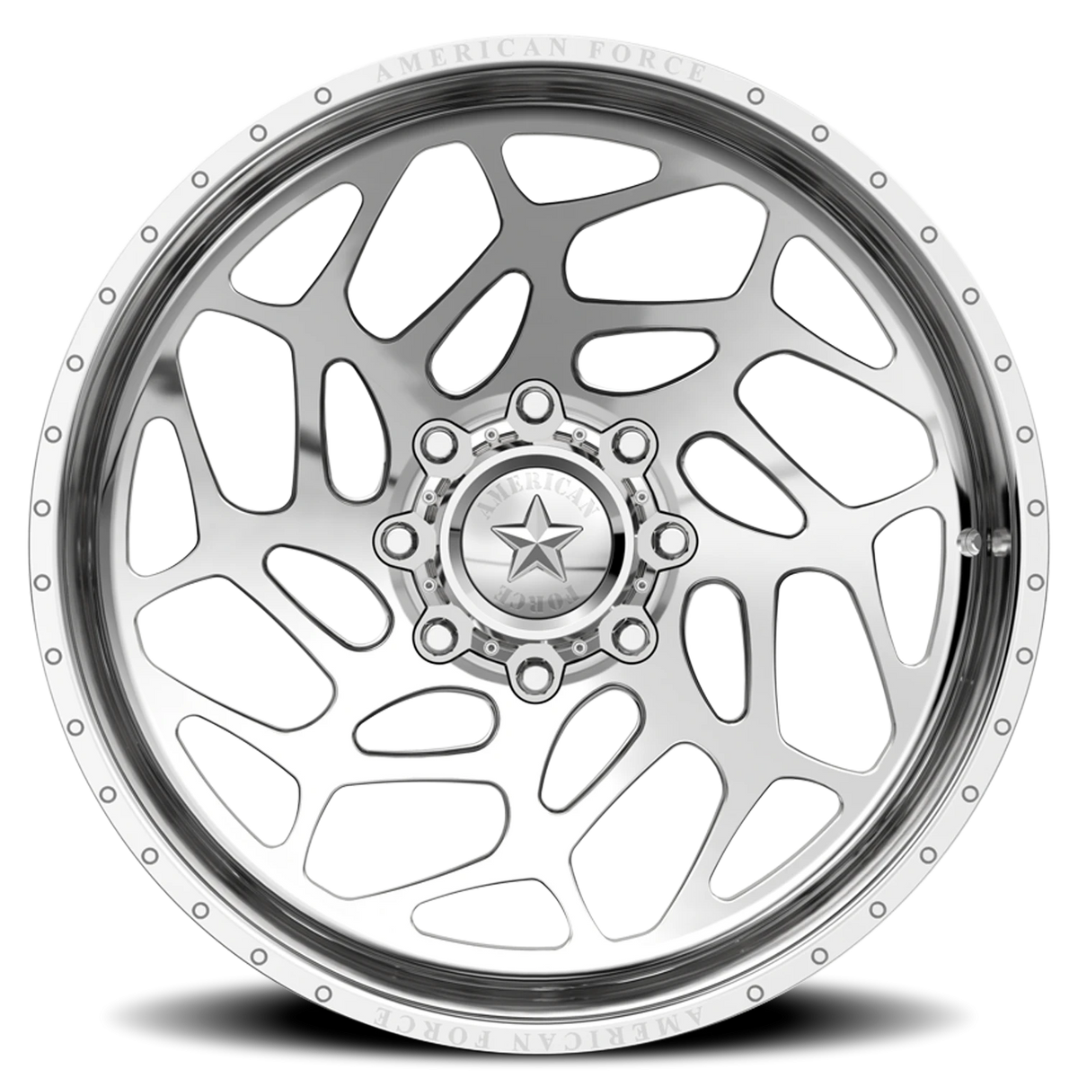 American Force CKH14 Hornet CC Polished 20x12 -55 5x114.3mm 67.1mm - Wheelwiz