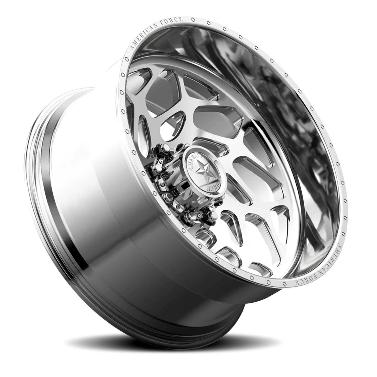 American Force CKH14 Hornet CC Polished 30x16 -112 6x114.3mm 66.1mm - Wheelwiz