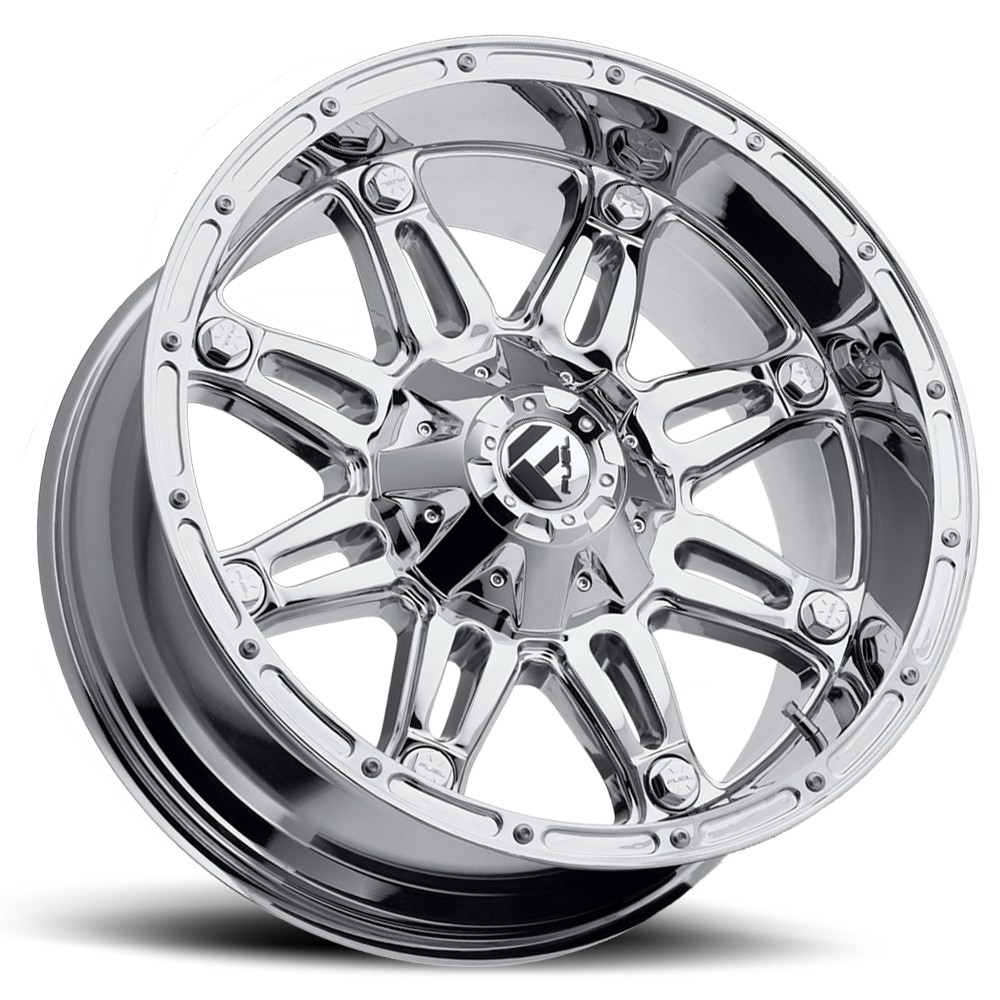 Fuel Offroad D530 HOSTAGE Chrome Plated 18x9 +01 5x114.3|5x127mm 78.1mm - Wheelwiz