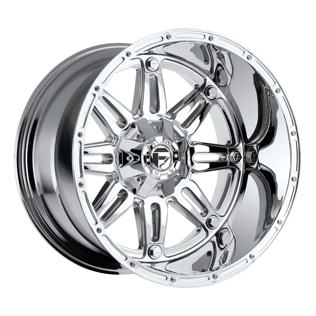 Fuel Offroad D530 HOSTAGE Chrome Plated 18x9 +01 5x114.3|5x127mm 78.1mm - Wheelwiz