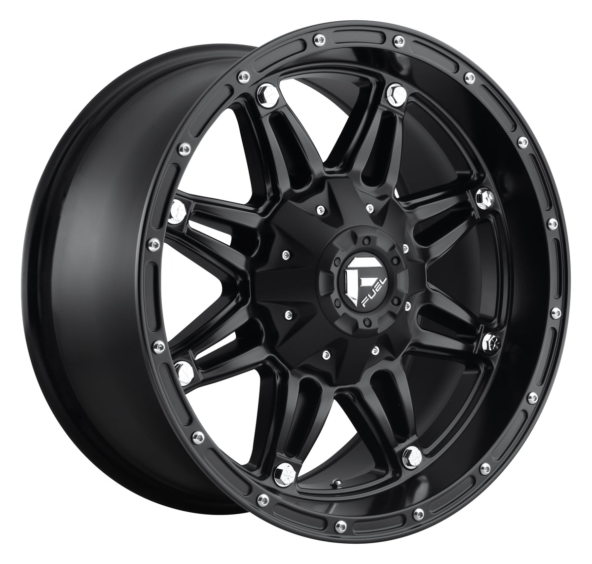 Fuel Offroad D531 HOSTAGE Matte Black 17x9 -12 5x127|5x139.7mm 87.1mm - Wheelwiz