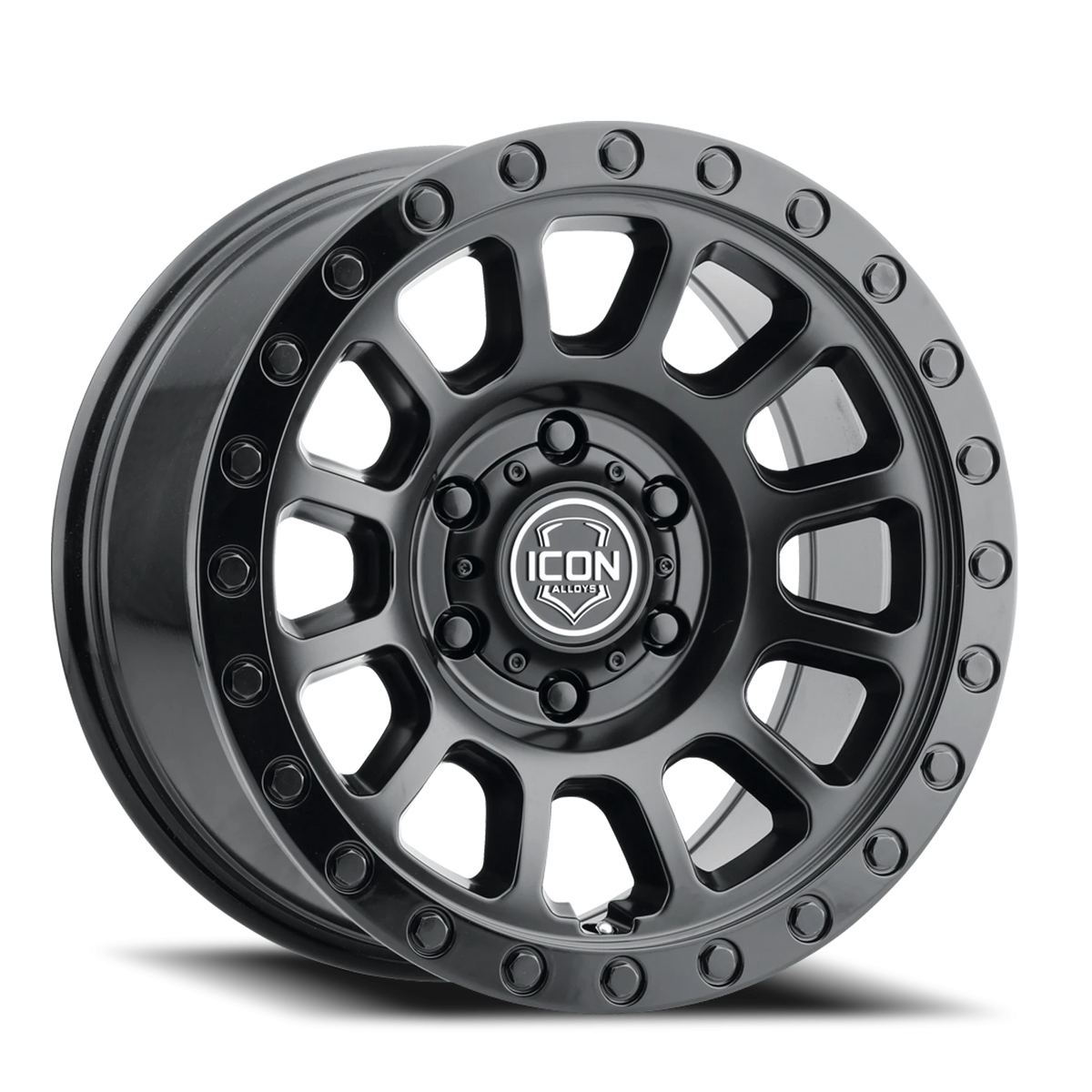 Icon Alloys Hulse Double Black 17x8.5 0 5x114.3mm 71.5mm