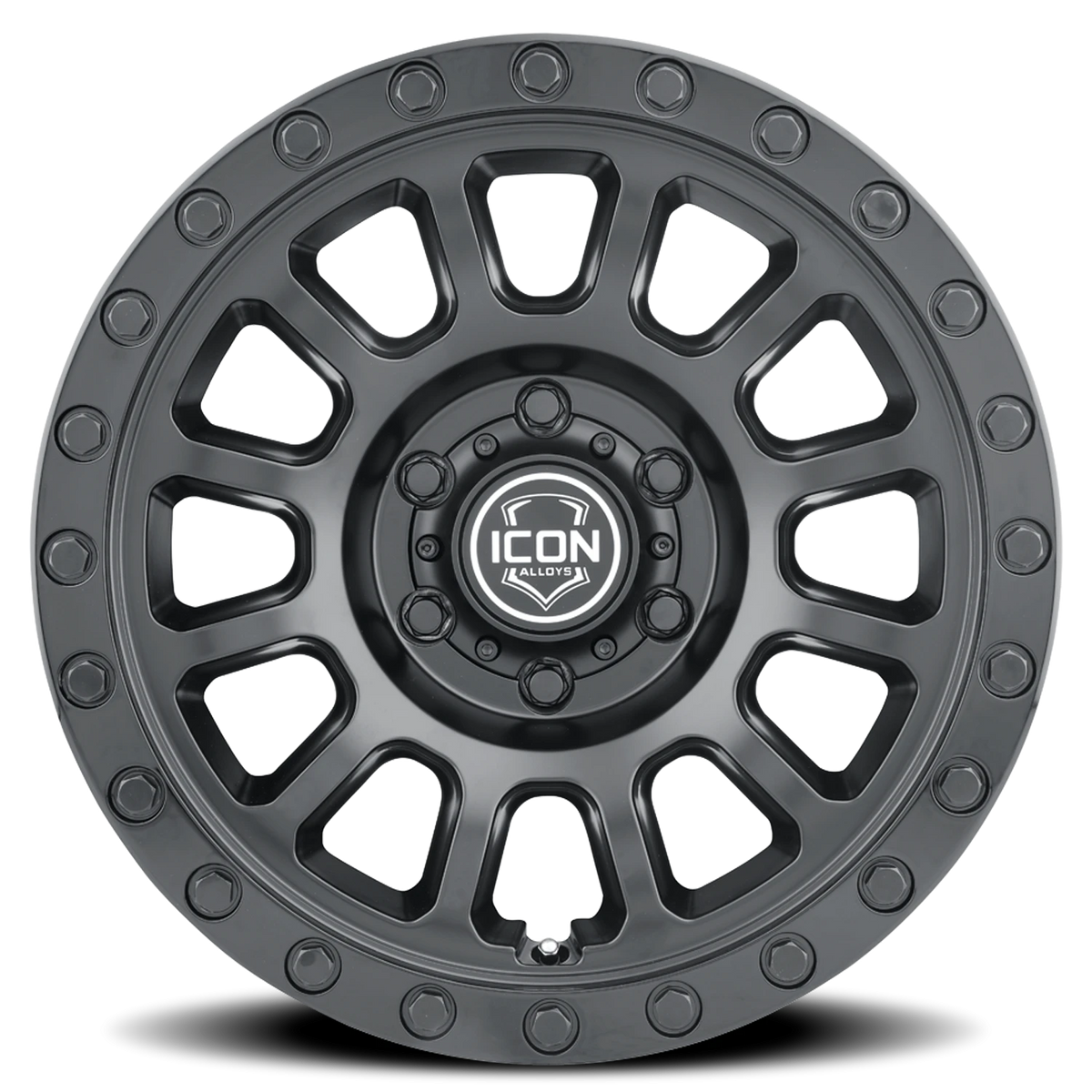 Icon Alloys Hulse Double Black 17x8.5 0 5x114.3mm 71.5mm