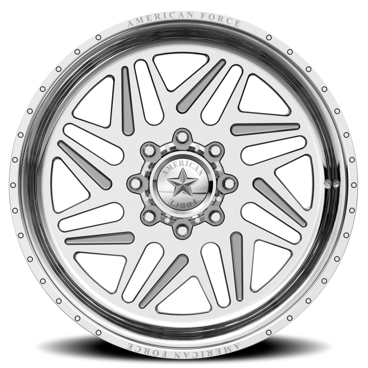 American Force N03 Hydra SS Polished 24x11 0 5x139.7mm 77.8mm - Wheelwiz