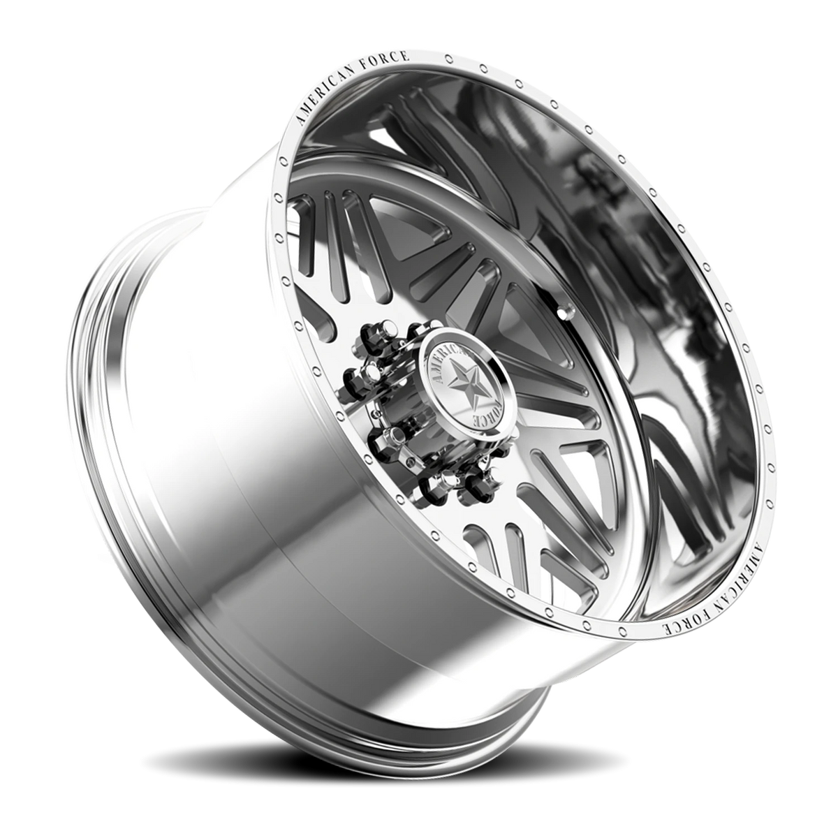 American Force N03 Hydra SS Polished 22x12 -40 8x165.1mm 125mm - Wheelwiz