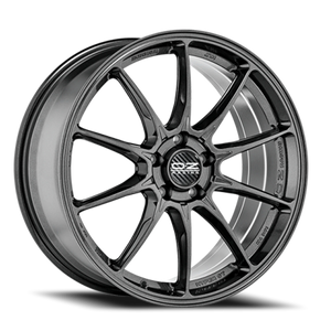 OZ Racing Hyper GT HLT Gloss Star Graphite 18x7 +42 4x100mm 68mm - Wheelwiz