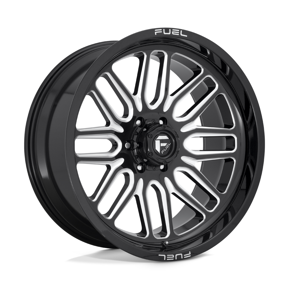 Fuel Offroad D662 IGNITE Gloss Black Milled 20x10 -18 6x139.7mm 106.1mm - WheelWiz