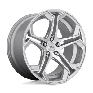 Foose F170 IMPALA Gloss Silver Machined 20x10.5 +40 5x120mm 72.6mm - Wheelwiz