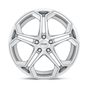 Foose F170 IMPALA Gloss Silver Machined 20x10.5 +40 5x120mm 72.6mm - Wheelwiz