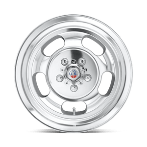 US MAG U101 INDY High Luster Polished 15x9 +1 5x120.65mm 72.6mm - Wheelwiz