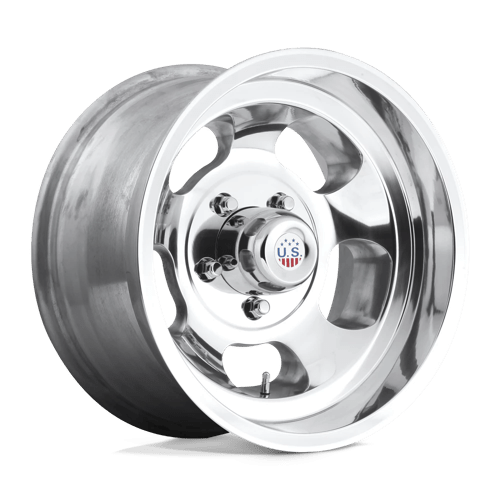 US MAG U101 INDY High Luster Polished 15x5 -12 Custom 63.4mm - Wheelwiz