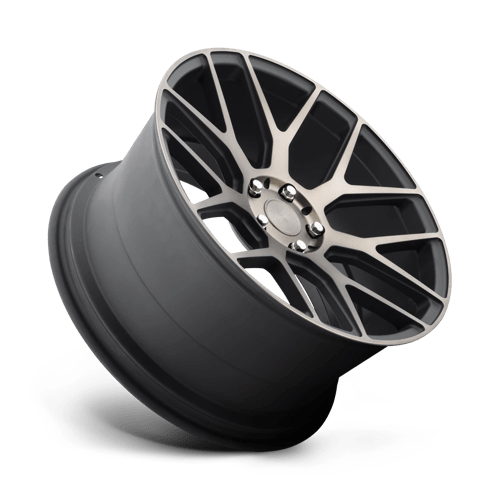 Niche M159 INTAKE Matte Black Machined Ring 18x8 +40 5x114.3mm 72.6mm - WheelWiz
