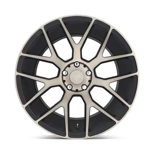 Niche M159 INTAKE Matte Black Machined Ring 18x8 +40 5x114.3mm 72.6mm - WheelWiz